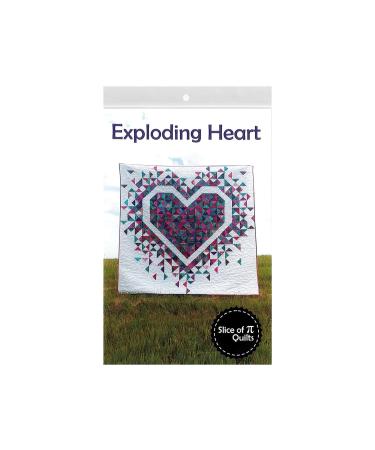 Slice of Pi Quilts Exploding Heart Pattern