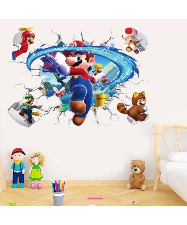 Cartoon Wall Stickers Boys Girls Self-Adhesive Decal for Bedroom Living Room Decor - 40X60cm - Buy Online on GoSupps.com