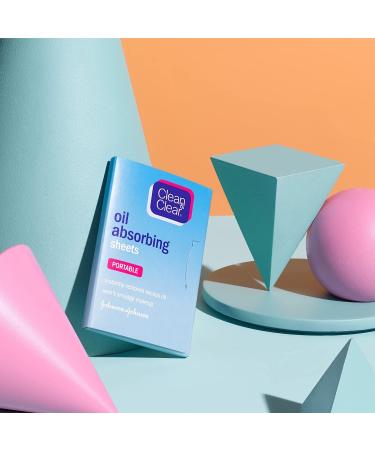 Clean & Clear Oil Absorbing Facial Sheets - 200 Count, Blotting Papers for Face and Nose, Oil Control for Oily Skin - Buy Online on GoSupps.com