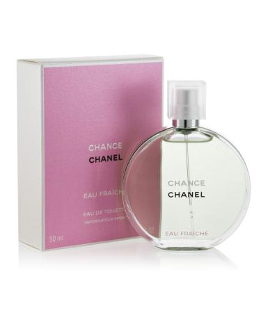 Chance Eau Fraiche by Chanel for Women, Eau De Toilette Spray, 1.7 Ounce 1.7 Fl Oz (Pack of 1)