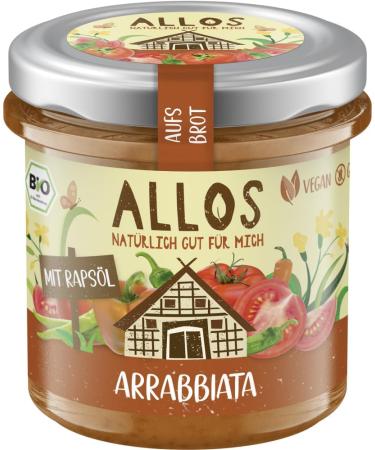 Allos Arrabbiata bio pour pain (6 x 140 g) - Buy Online on GoSupps.com