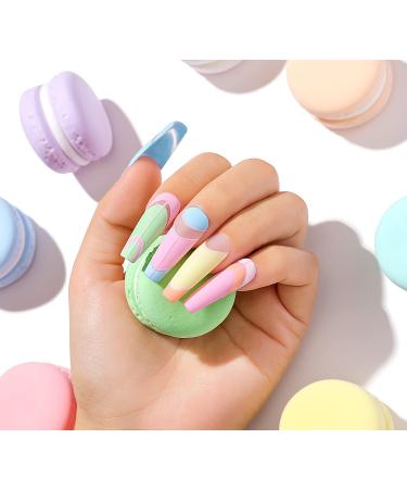 AIMEILI Easter Pastel Gel Nail Polish Set 8ml 12 Colours Spring Summer Pink Yellow Blue Purple Soak Off UV LED Gel Nail Polishes Nail Art Gel Polish Gift Kit 9 KIT12-9_8ML 0.67 ml (Pack of 12) - Buy Online on GoSupps.com