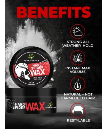 Shiny Look Spider Web Effect Wax - Strong Gorilla Hold & Durable Finish for Stunning Hairstyles - Buy Online on GoSupps.com