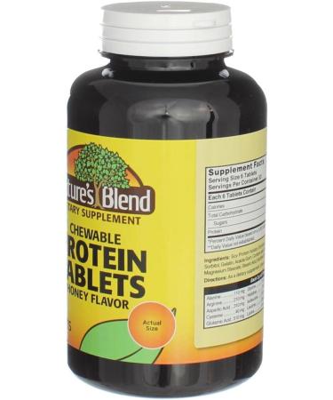 Buy Honey Flavor Protein Tablets | 200 Tabs - High Quality International Shipping - Buy Online on GoSupps.com