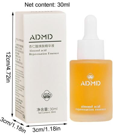 Almond Clear Mandelic Acid Serums 30ml Rejuvenating Anti-Aging Face Serums Non-Greasy Facial Radiance Serums Light Skin Care Prevent Pores Geteawily - Buy Online on GoSupps.com