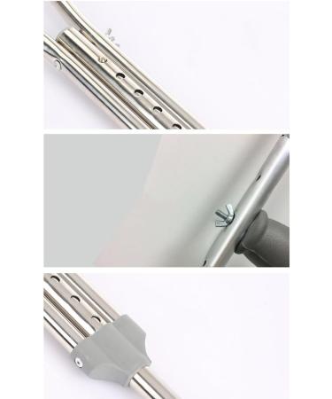 Crutches for Adults Underarm Handicapped Crutches/Canes for Handicapped Persons with Adjustable Length of 92-152 Cm Great for Travel or Work Independence Dubbel -2 - Buy Online on GoSupps.com