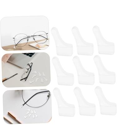 Housoutil 100 Pc Silicone Glasses Leg Covers - Anti-Slip Ear Holders & Protectors for Glasses - Durable Temple & Handle Grip Gel - Buy Online on GoSupps.com