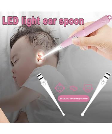 TKFDC Baby Ear Cleaner Set with Flashlight Earpick | Ear Wax Removal Tool for Easy Ear Cleaning | Luminous Ear Curette Light Spoon | Black-Jojo's Bizarre Adventure1 - Buy Online on GoSupps.com