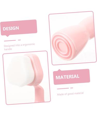 POPETPOP Oil Cleansing Remove Dead Skin Women Facial Brush Face Scrubber Brush Face Washing Brush Facial Cleaning Brush Manual Cleansing Brush Handle Face Brush Miss Soft Brush Abs - Buy Online on GoSupps.com