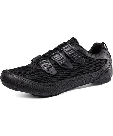 Noxnex Cycling Shoes | Compatible with Peloton SPD Pedal | Indoor Road Cycling Shoes | Size 10 Women/8 Men | Black - Buy Online on GoSupps.com