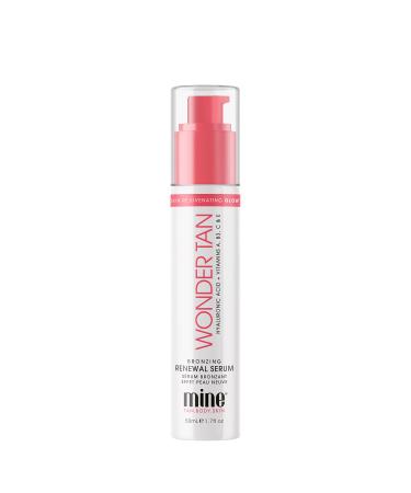 MineTan Tinted Moisturizer For Face | Wonder Tan Bronzing Renewal Facial Serum - For Soft Skin & Illuminating Bronzed Glow Infused With Hyaluronic Acid + Skin Loving Vitamins 2 Fl Oz