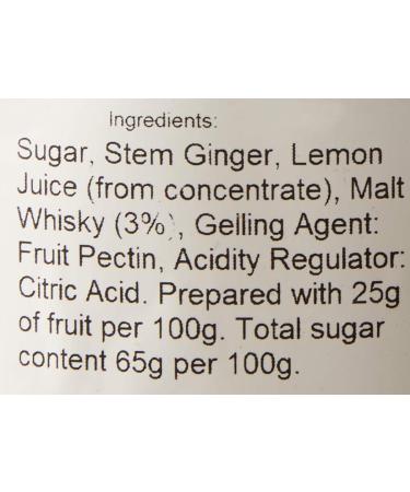 Ginger Preserve with Malt Whisky 340g - Buy Online on GoSupps.com