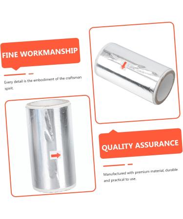 Beavorty 3Rolls nail foil nail art remover tinfoil nail art nail soak off foil Manicure Polish Remover Pads gold foil nails Nail Remover Foil Wraps aluminium nail tool thin section Tin foil - Buy Online on GoSupps.com