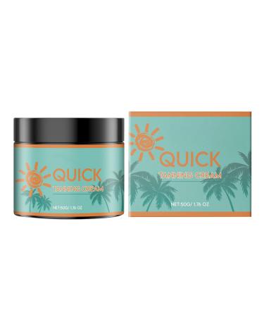 G n rique Tanning Cream Natural Moisturizer -Tanning Lotion Safe Sunless Tanner Formula Long-Lasting Hydration Oil Creams 50g Tan Enhancer for Outdoor Beach Sunbeds and Daily Glow