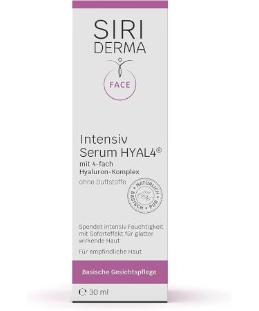 Siriderma Basic Intensive Serum HYAL4 30ml Moisturising Gel Basic Skin Care - Buy Online on GoSupps.com