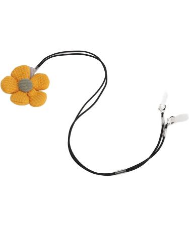 Hearing Amplifier Clip & Lanyard for Seniors | Floral Design Earphone Fastening Belt | Anti-Loss Listener Rope for Both Ears - Buy Online on GoSupps.com