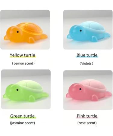 Berriphonia Soap for Handmade | Cute Turtle Shape Soap 4x Wash Moisturizing Cleansing Wash Natural Soft Body Wash for Boys Girls Sends Thoughts and Heat Like Choi - Buy Online on GoSupps.com