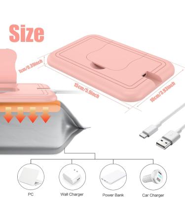 Txkrhwa USB Baby Wipe Warmer Travel Size Portable Wipe Warmer Lightweight Travel Diaper Wipe Warmer Even Fast Heating Heated Baby Wipes Warmer Temperature Keep at 40-55 for Home Car Travel 5.9 3.9 0. - Buy Online on GoSupps.com