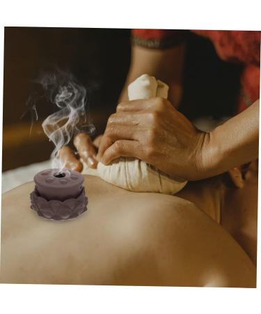 Healeved Box Umbilical Heating Moxibus Tie-Rod Focal Holder & Moxa Mugwort Burner - Handheld Gua-Sha Body Massage Roller for Ultimate Care - Buy Online on GoSupps.com