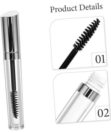 PAMINGONO Mascara Tube Clear Mascara Lash Tubes Tube Mascara Reusable Mascara Bottles Eyelash Tube Plastic - Buy Online on GoSupps.com