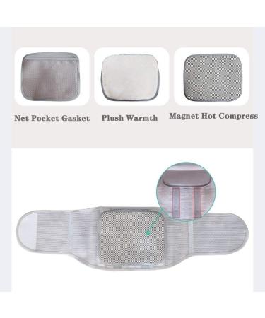 Dual Adjustable Lumbar Support Belt - Pain Relief & Injury Prevention for Sciatica | Removable Metal Spring Strips | Waist & Abdominal Support (Silver XXLarge) - Buy Online on GoSupps.com