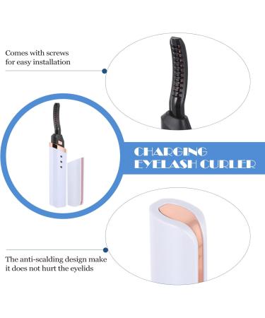 DOITOOL Eyelash Curler Eyelash Holder Heated Lash Curler Hair Curling Iron Electric Curlers Heated Curler Natural Mascara Eyelash Curling Clip Eyelash Beauty Tool Electric Eyelash Tool Abs - Buy Online on GoSupps.com