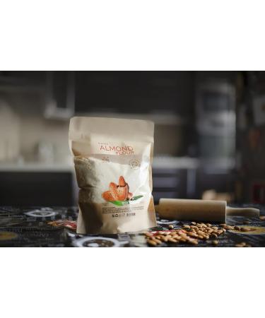 1kg Almond Flour - Extra Fine Blanched, Natural, Low Carb, Gluten Free - Ideal for Low Calorie Snacks - Buy Online on GoSupps.com