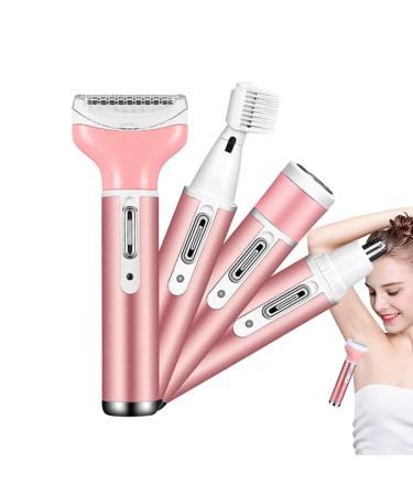 4-in-1 Body Shaver & Hair Removal Razor | Multifunctional Electric Bikini Trimmer for Face Armpits Arms & Nose - Buy Now! - Buy Online on GoSupps.com