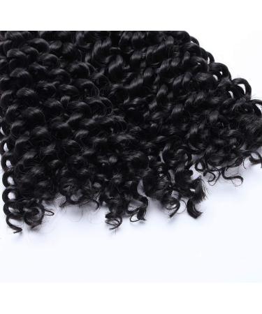 SEGO Water Wave Braids - Afro Kinky Hair Extension Closure Bundles | Dark Black 1 - 20cm (90g) - International Shipping - Buy Online on GoSupps.com