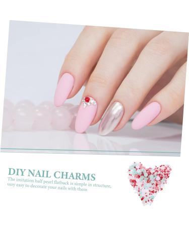 minkissy 3pcs 1 Nail Resin Drill Rhinestone Jewelry Home Decoration Nail Accessories Nail Art Decoration Nail Decorations for Nail Art Nail Pearls Manicure Accessory Charm Phone Case 0.8X0.8cmx3pcs As Shown 2x3pcs - Buy Online on GoSupps.com