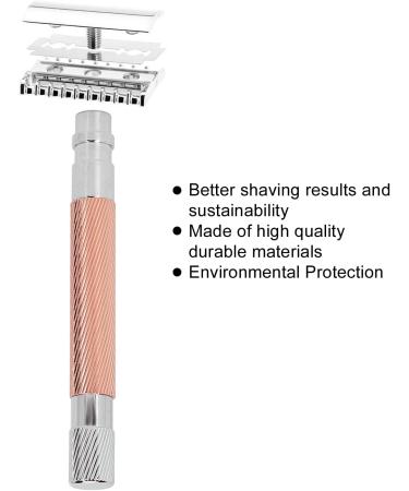 Manual Shaver Handle | Reusable Anti-Oxidation Safety Shaver - International Shipping Available - Buy Online on GoSupps.com