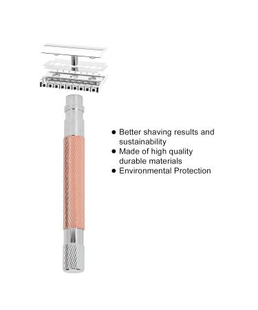 Hand Shaver Handle - Reusable Anti-Handle Copper for Safety Razors | International Shipping Available - Buy Online on GoSupps.com