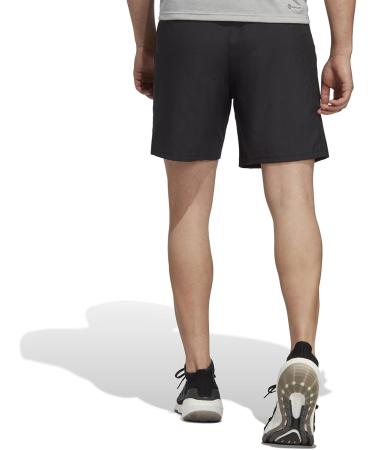 Buy Adidas Men's XL Black/White Train Essentials Woven Training Shorts - Top Quality Gym Wear for Optimal Performance - Buy Online on GoSupps.com
