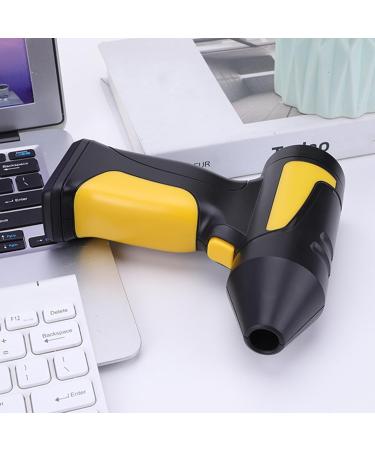 Compact Cordless Electric Air Duster - Powerful High-Speed Rechargeable Handheld Jet Blower for Dust Removal - Portable & Adjustable Airflow - Black - Buy Online on GoSupps.com