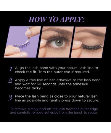 Ardell False Eyelashes Glamour Strip Lashes 115 Black 4 Pack - Buy Now! - Buy Online on GoSupps.com