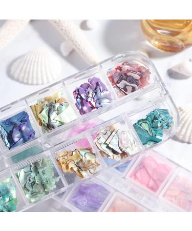URFEDA Nail Sequins Colourful Flakes Irregular Nail Decoration 3D Glitter Sequins Nail Decals Art DIY Nail Art Decoration Sticker for Nails Nail Art Sequins Rhinestone Nail Art Manicure - Buy Online on GoSupps.com