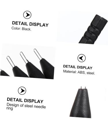 FOYTOKI 4pcs Hearing Aid Cleaner Steel Needle Rod Earwax Removal Tool Earmold Cleaning Rod - Buy Online on GoSupps.com