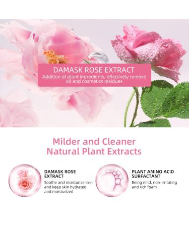 120ml Eyelash Shampoo for Extensions | Professional Lash Cleanser Foam | Salon & Home Use | Rose120 - Buy Online on GoSupps.com