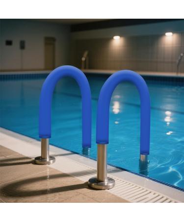 Pool Handrail Cover Slip Resistant Safe Railing Sleeve 70.87x5.91 Inch Inground Ladder & Handle Protector Nonslip Grip Safety for Home Spa School Hotel and Public Pools Use - Buy Online on GoSupps.com