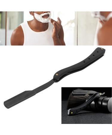 Manual razor for men razor razor razor stainless steel razor manual razor without blade with a straight edge for razor brush for travel black blue