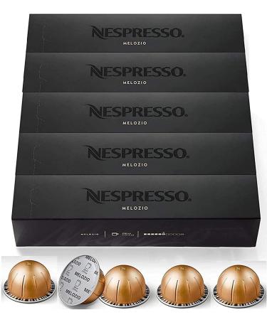 Nespresso Capsules VertuoLine, Melozio, coffee torréfié moyen, 50 coffee doses