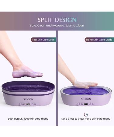 Paraffin Wax Machine for Hands and Feet - 4500ml Detachable Pot, Auto-time & Keep Warm Feature - Purple Paraffin Wax Warmer for Arthritis - Buy Online on GoSupps.com