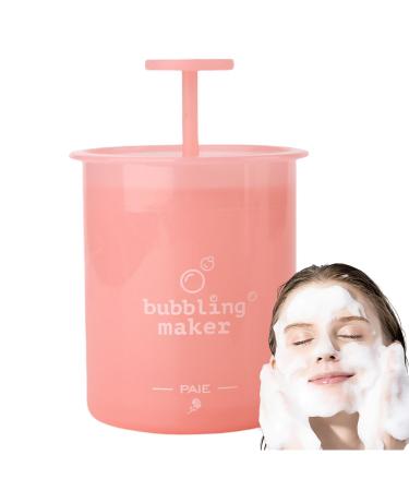 Face Wash Foamer | Face Cleanser Foaming Bottle Bubble Foamer Skincare Cleansing Foaming Maker Cleanser Foam Maker Facial Cleansing Tool for Women Pink