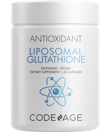 CodeAge Antioxidant Lipsomal Glutathione 60 Capsules