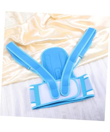 Posture Brace Belt for Upper Support | Posture Fixer Strap & Orthotics Shoulder Support in Blue - Shop Now - Buy Online on GoSupps.com