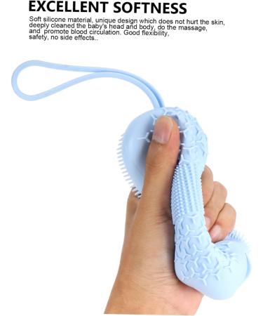 Beavorty 2pcs Silicone Body Bath Brush Set for Gentle Exfoliation and Deep Cleaning - Buy Online on GoSupps.com