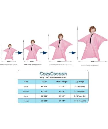 WGUST Sensory Sox Stretchy Body Socks Full-body Wrap To Relieve Stress Deep Pressure Sensory Sack For Self-calming And Relaxing Perfect For Children With Sensory Processing Disorder (Color : Pink M/Medium-69*119cm Pink - Buy Online on GoSupps.com