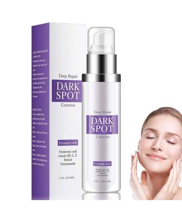 Dark Spot Correcting Glow Serum Skin Care Cor enne S rum Anti Taches Brunes Visage Whitening and Freckle Removing Essence Skin Care Face Body Cream Pour Peaux Ternes En Manque D' clat (50ML 1PC) 1PC 50 ml (Lot de 1)