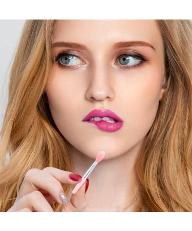 Beavorty 1 Set lip gloss brush lip applicator wands Cosmetic Lipstick Brush silicone lip applicator Makeup Lip Brush makeup applicators Lip Mask Brush Miss Silica gel nose lip augmentation 5X1X0.5CM Pink - Buy Online on GoSupps.com