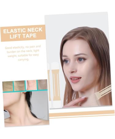 Beatifufu Neck Lifting Tape 4pcs Neck Lift Stickers Lifting Belt Neck Lift Tape for Neck Wrinkles Neck Skin Tightening Tapes 20.5x4cm As Shown - Buy Online on GoSupps.com